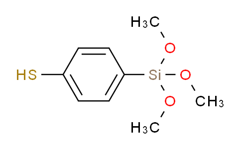 CAS No. 24070-90-4, Benzenethiol, 4-(trimethoxysilyl)-