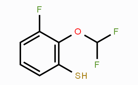 CAS No. 1803823-72-4, 2-Difluoromethoxy-3-fluorothiophenol