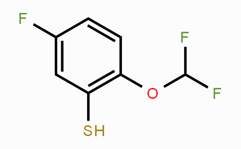 CAS No. 1807033-37-9, 2-Difluoromethoxy-5-fluorothiophenol