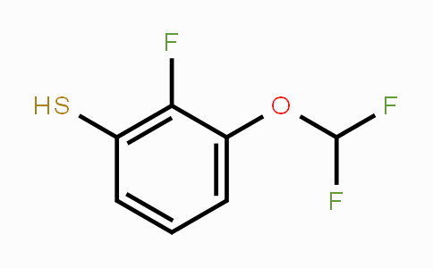 CAS No. 1803849-00-4, 3-Difluoromethoxy-2-fluorothiophenol