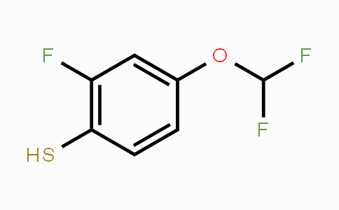 CAS No. 1804886-68-7, 4-Difluoromethoxy-2-fluorothiophenol