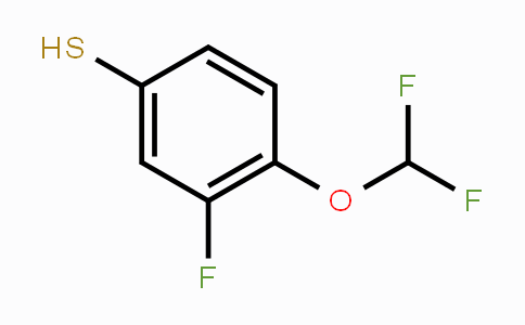 CAS No. 1806305-26-9, 4-Difluoromethoxy-3-fluorothiophenol