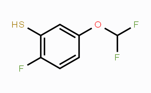 CAS No. 1803779-48-7, 5-Difluoromethoxy-2-fluorothiophenol