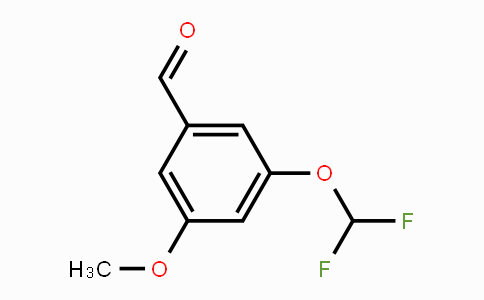 CAS No. 1804886-83-6, 3-Difluoromethoxy-5-methoxybenzaldehyde