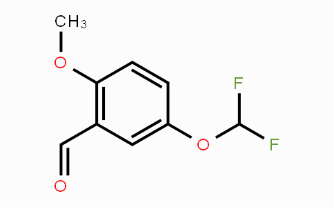 CAS No. 1806377-15-0, 5-Difluoromethoxy-2-methoxybenzaldehyde
