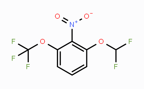 CAS No. 1803825-59-3, 1-Difluoromethoxy-2-nitro-3-(trifluoromethoxy)benzene