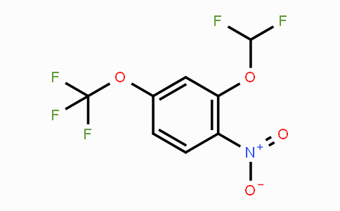 CAS No. 1804880-87-2, 1-Difluoromethoxy-2-nitro-5-(trifluoromethoxy)benzene