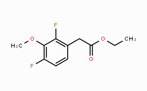 CAS No. 1804415-61-9, Ethyl 2,4-difluoro-3-methoxyphenylacetate