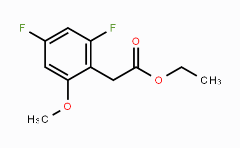 CAS No. 1806320-06-8, Ethyl 2,4-difluoro-6-methoxyphenylacetate