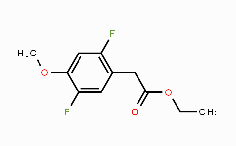 CAS No. 1803832-29-2, Ethyl 2,5-difluoro-4-methoxyphenylacetate
