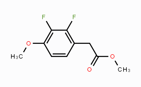 CAS No. 1803832-38-3, Methyl 2,3-difluoro-4-methoxyphenylacetate