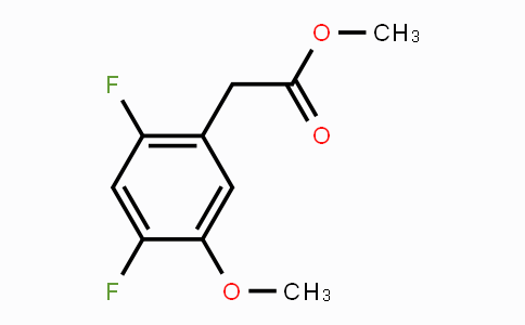 CAS No. 1806306-22-8, Methyl 2,4-difluoro-5-methoxyphenylacetate