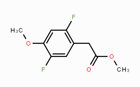 CAS No. 1807191-40-7, Methyl 2,5-difluoro-4-methoxyphenylacetate