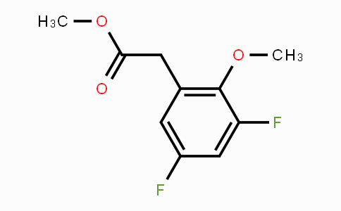 CAS No. 1806277-82-6, Methyl 3,5-difluoro-2-methoxyphenylacetate