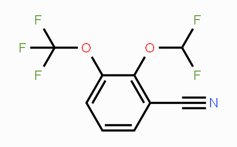 CAS No. 1803734-58-8, 2-Difluoromethoxy-3-(trifluoromethoxy)benzonitrile