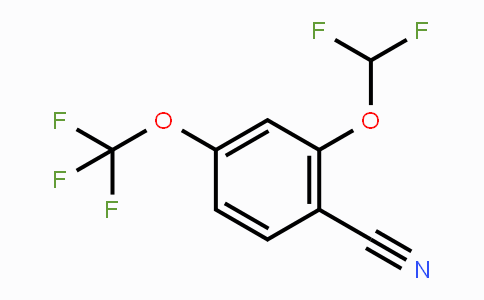 CAS No. 1804416-39-4, 2-Difluoromethoxy-4-(trifluoromethoxy)benzonitrile