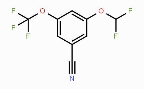 CAS No. 1806320-27-3, 3-Difluoromethoxy-5-(trifluoromethoxy)benzonitrile