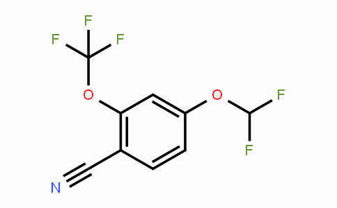 CAS No. 1803832-70-3, 4-Difluoromethoxy-2-(trifluoromethoxy)benzonitrile