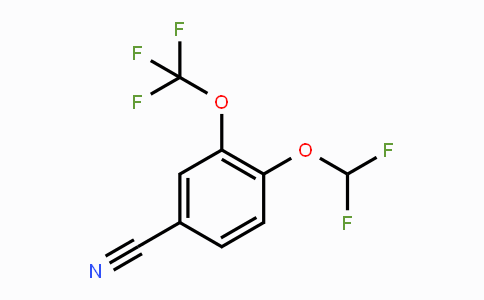 CAS No. 1804416-52-1, 4-Difluoromethoxy-3-(trifluoromethoxy)benzonitrile