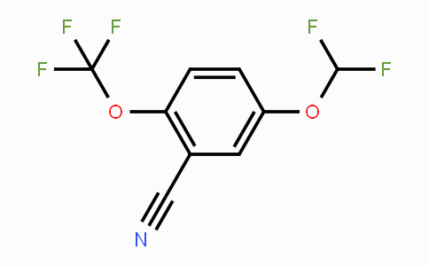 CAS No. 1803734-74-8, 5-Difluoromethoxy-2-(trifluoromethoxy)benzonitrile