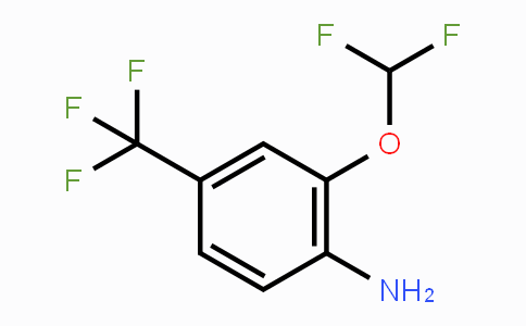 CAS No. 1803781-52-3, 2-Difluoromethoxy-4-(trifluoromethyl)aniline