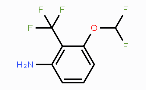 CAS No. 1803781-61-4, 3-Difluoromethoxy-2-(trifluoromethyl)aniline