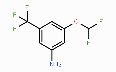 CAS No. 1806306-45-5, 3-Difluoromethoxy-5-(trifluoromethyl)aniline