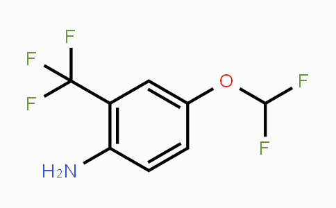 CAS No. 1806293-42-4, 4-Difluoromethoxy-2-(trifluoromethyl)aniline