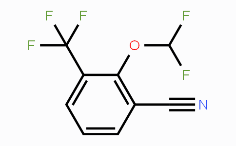 CAS No. 1803832-79-2, 2-Difluoromethoxy-3-(trifluoromethyl)benzonitrile
