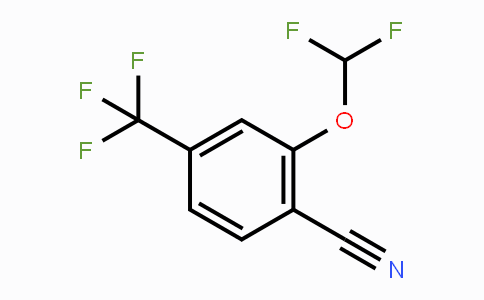 CAS No. 1803850-79-4, 2-Difluoromethoxy-4-(trifluoromethyl)benzonitrile