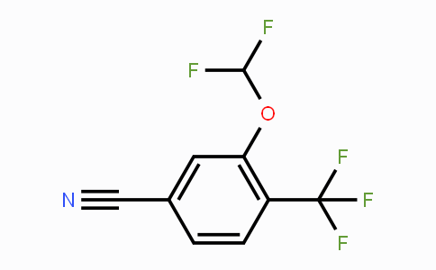 CAS No. 1806331-34-9, 3-Difluoromethoxy-4-(trifluoromethyl)benzonitrile