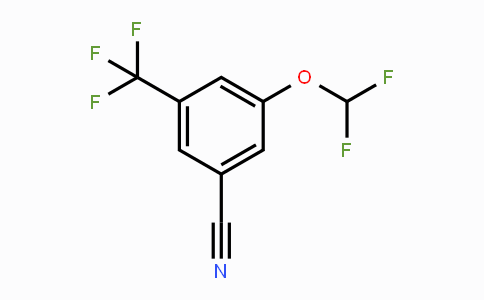 CAS No. 1806277-95-1, 3-Difluoromethoxy-5-(trifluoromethyl)benzonitrile