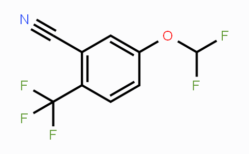 CAS No. 1804881-79-5, 5-Difluoromethoxy-2-(trifluoromethyl)benzonitrile