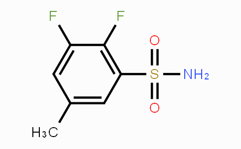 CAS No. 1803812-81-8, 2,3-Difluoro-5-methylbenzenesulfonamide