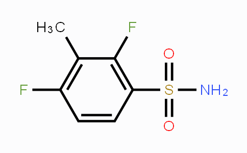 CAS No. 1806332-34-2, 2,4-Difluoro-3-methylbenzenesulfonamide