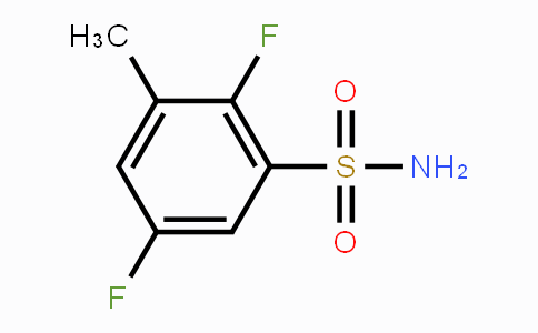 CAS No. 1806277-73-5, 2,5-Difluoro-3-methylbenzenesulfonamide