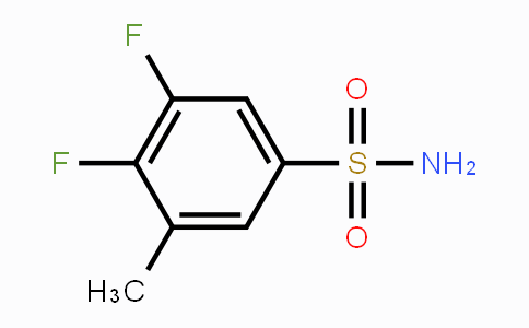 CAS No. 1803812-94-3, 3,4-Difluoro-5-methylbenzenesulfonamide