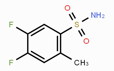 CAS No. 1806332-40-0, 4,5-Difluoro-2-methylbenzenesulfonamide