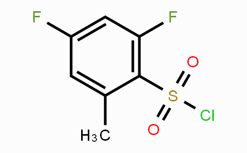 CAS No. 1806332-55-7, 2,4-Difluoro-6-methylbenzenesulfonyl chloride