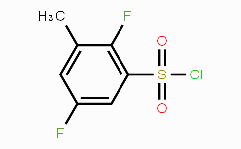 CAS No. 1803825-42-4, 2,5-Difluoro-3-methylbenzenesulfonyl chloride
