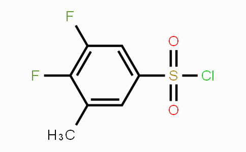 CAS No. 1803792-87-1, 3,4-Difluoro-5-methylbenzenesulfonyl chloride
