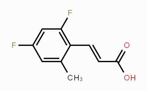 CAS No. 1807333-92-1, 2,4-Difluoro-6-methylcinnamic acid