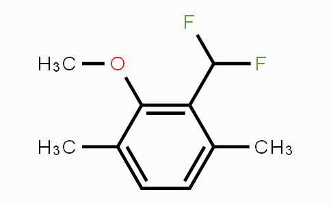 CAS No. 1803785-29-6, 2-Difluoromethyl-3,6-dimethylanisole