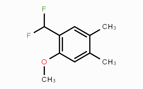 CAS No. 1803735-22-9, 2-Difluoromethyl-4,5-dimethylanisole