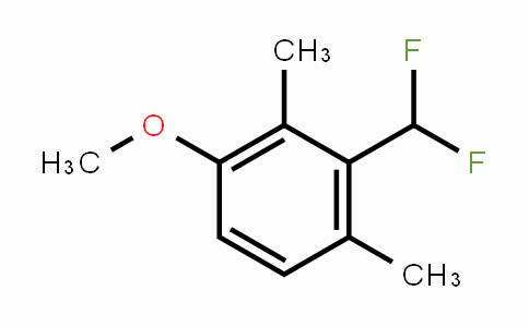 CAS No. 1803827-41-9, 3-Difluoromethyl-2,4-dimethylanisole
