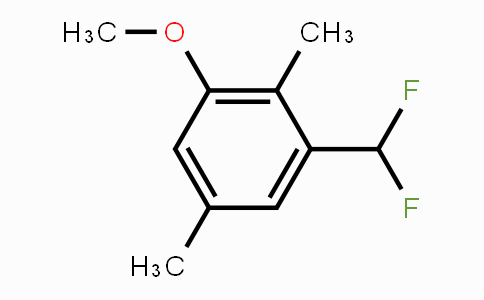 CAS No. 1806277-85-9, 3-Difluoromethyl-2,5-dimethylanisole