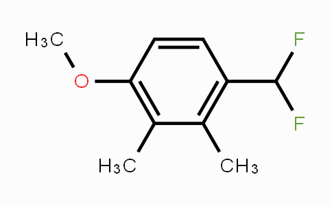 CAS No. 1804418-44-7, 4-Difluoromethyl-2,3-dimethylanisole