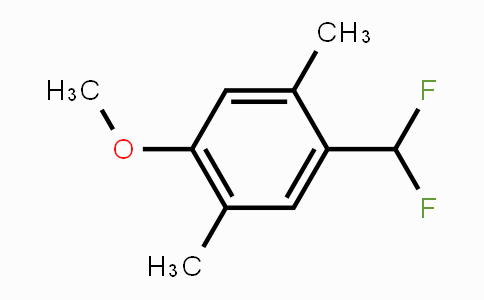CAS No. 1803785-33-2, 4-Difluoromethyl-2,5-dimethylanisole