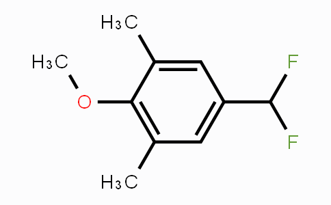 CAS No. 1803873-52-0, 4-Difluoromethyl-2,6-dimethylanisole