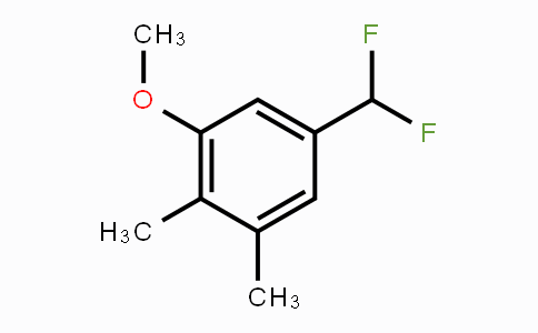 CAS No. 1803735-30-9, 5-Difluoromethyl-2,3-dimethylanisole
